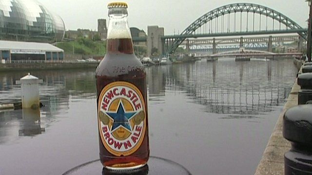Newcastle Brown Bottle