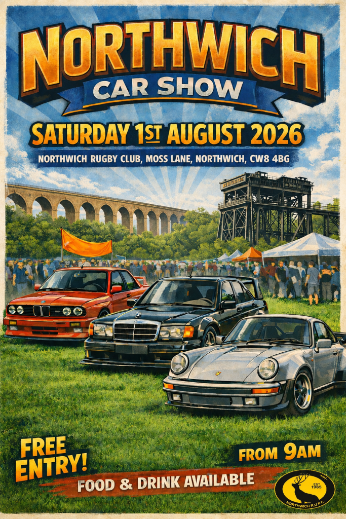 Car show poster 9 a.m.