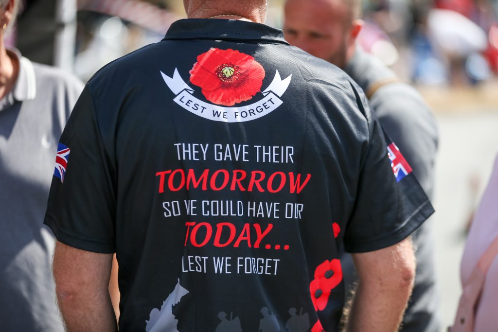 MidCheshireScooterRally2024 image 4 Lest we forget